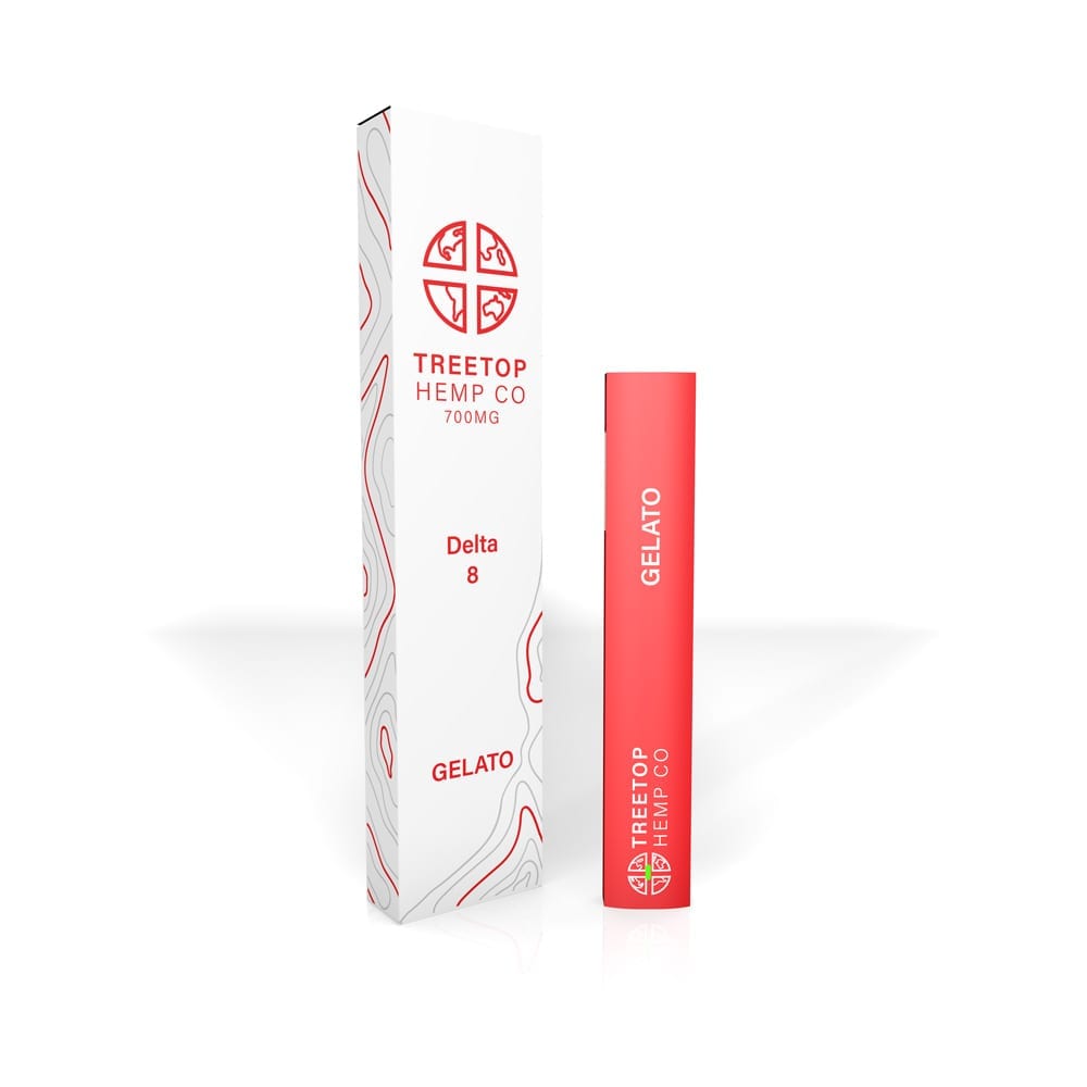 Treetop Hemp Co Delta 8 Disposable Vape - Same Day Shipping