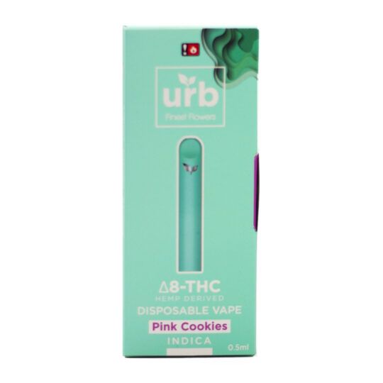 urb disposable pink cookies delta 8