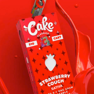 cake delta 8 510 cartridge strawberry cough sativa