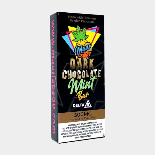 Maui Labs Delta 8 Chocolate Bar 500mg Potent and Pure