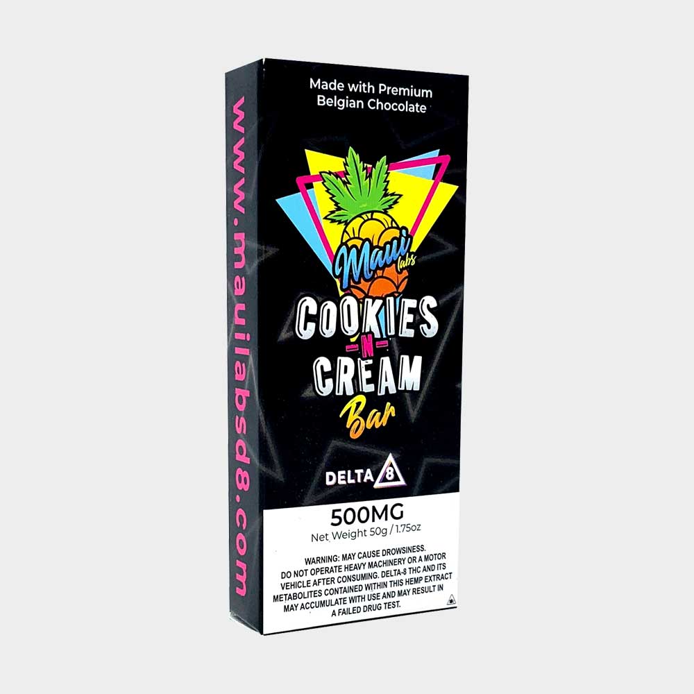 Maui Labs Delta 8 Chocolate Bar 500mg Potent and Pure