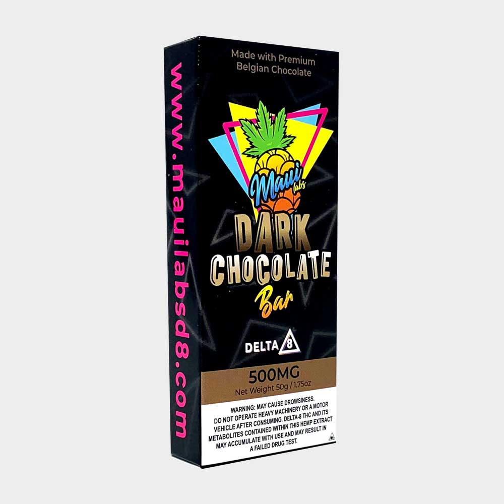 Maui Labs Delta 8 Chocolate Bar 500mg Potent and Pure