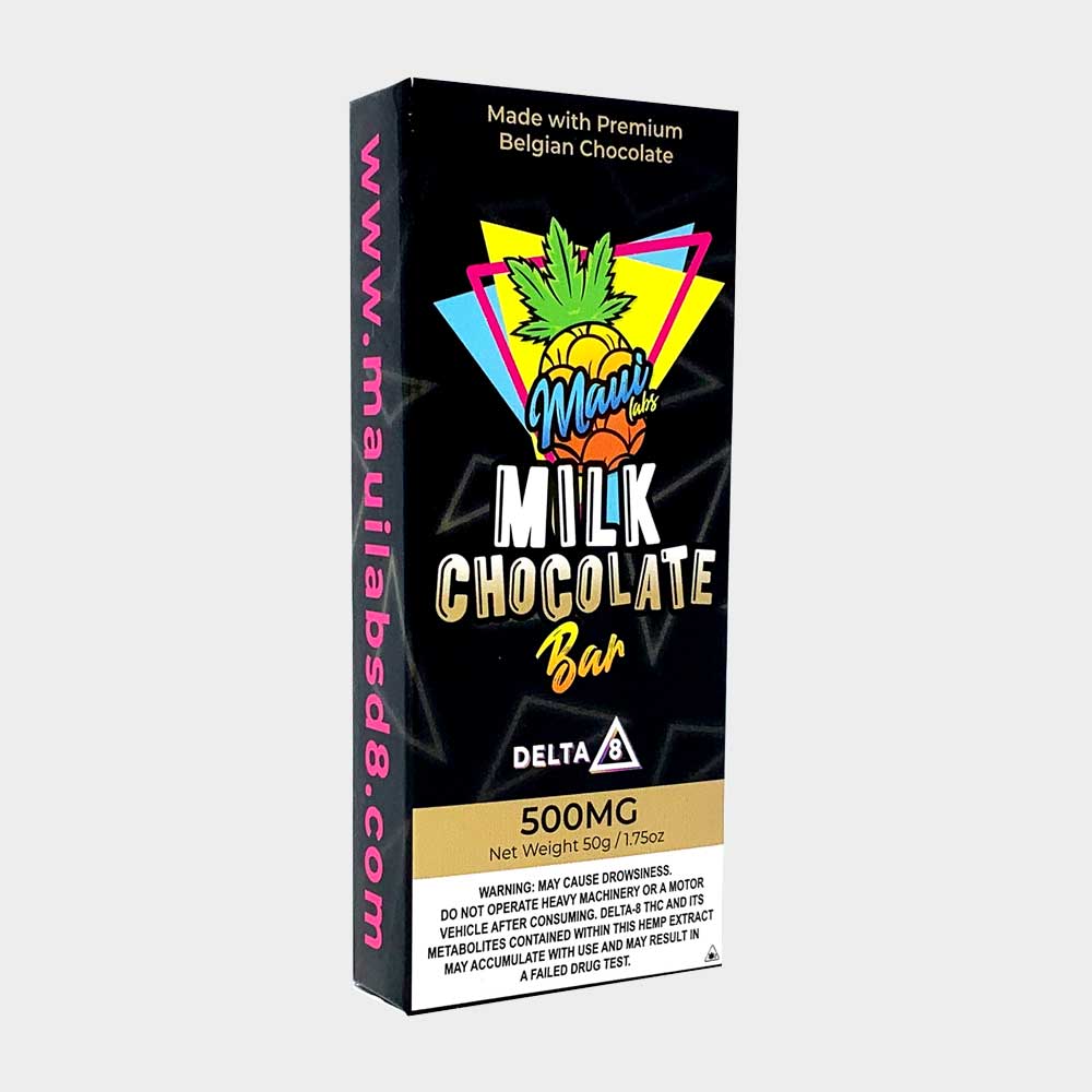 Maui Labs Delta 8 Chocolate Bar 500mg Potent and Pure