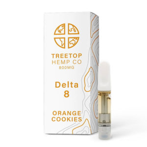 treetop hemp co delta 8 cartridge orange cookies