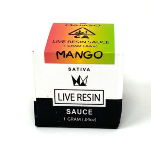 west coast cure live resin sauce mango