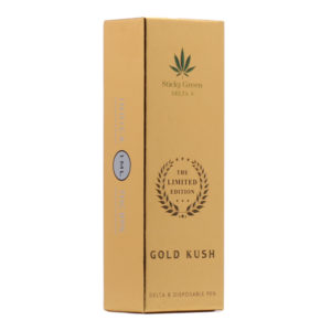 sticky green limited edition gold kush