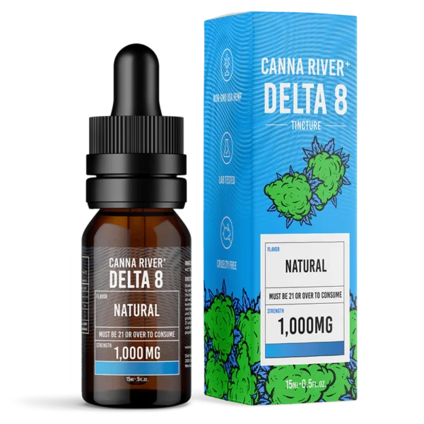 canna river delta 8 tincture 1000mg natural