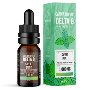 Canna River Delta 8 Tincture 1000mg Sweet Mint