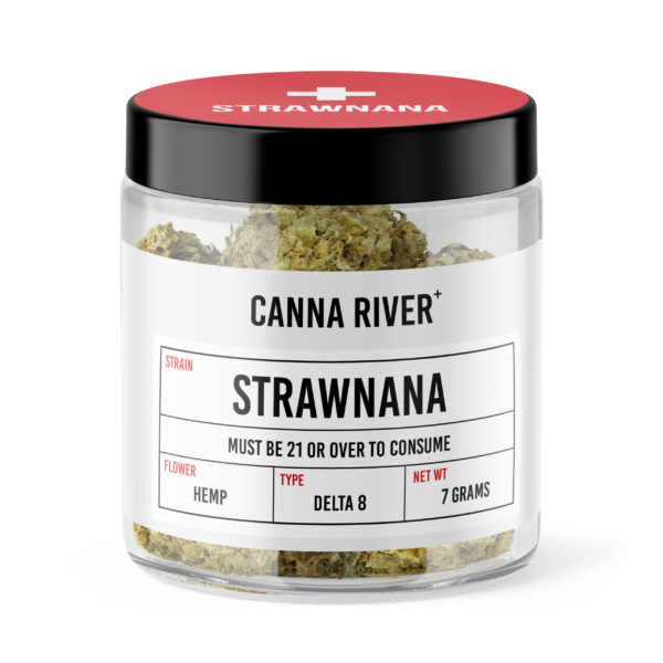 strawnana flower delta 8 7 gram