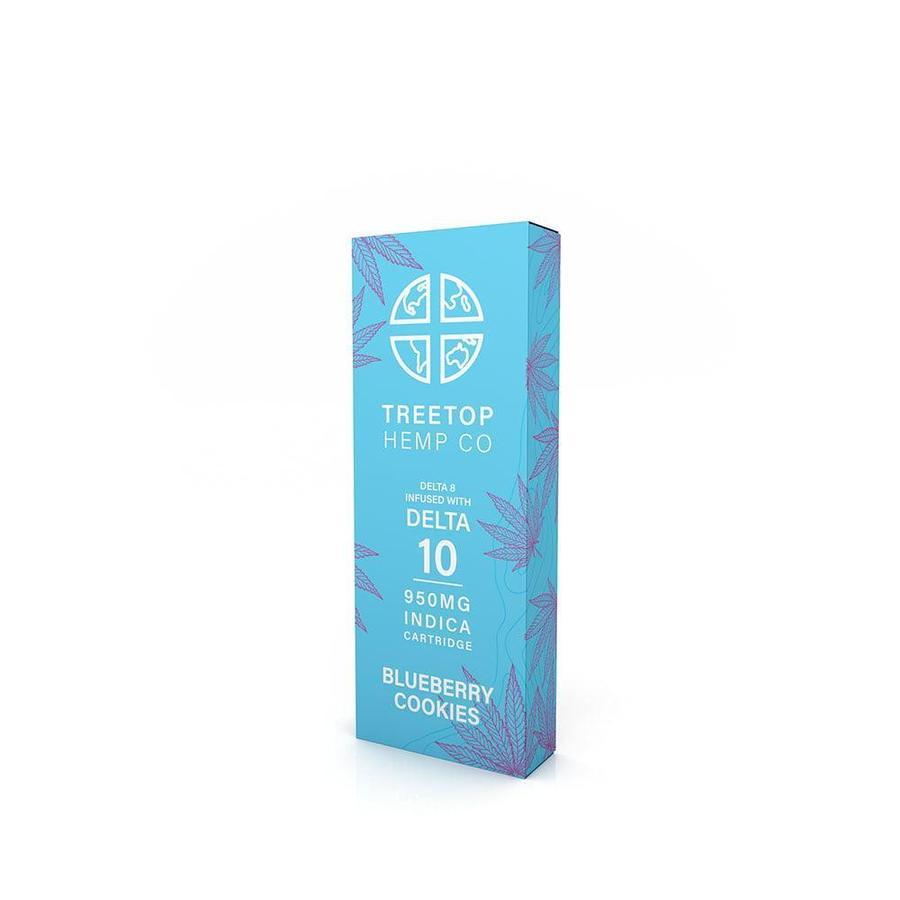 treetop hemp delta 10 thc cartridge bluberry cookies wholesale