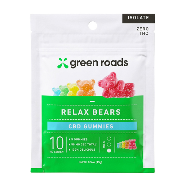 Green Roads Relax Bears CBD Gummies | 5 Count