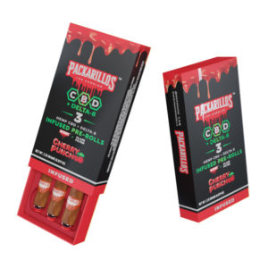 packwoods packarillos infused delta 8 pre rolls cherry punch