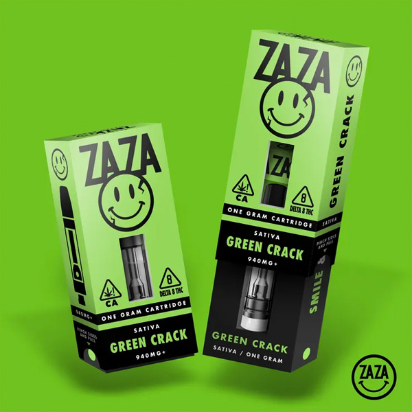 zaza delta 8 510 cartridge green crack