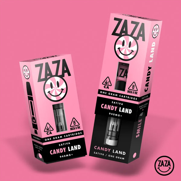 zaza delta 8 cartridge candy land