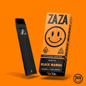 zaza delta 8 disposable black mamba