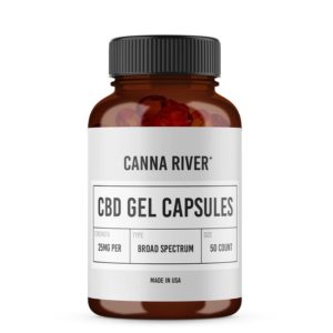 canna river broad spectrum gel capsules 50 count