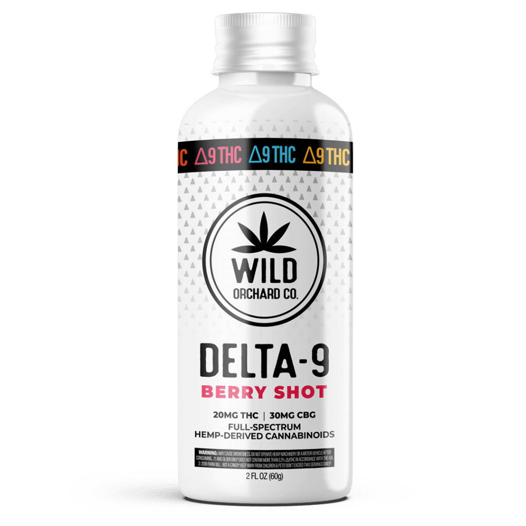 d9 berry shot bottle delta 9 thc
