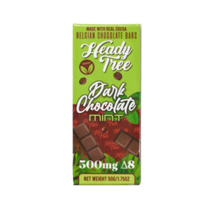 heady tree delta 8 chocolate bar 500mg dark chocolate mint