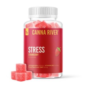 stress gummy strawberry