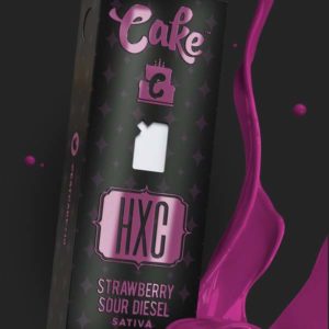 cake hxc strawberry sour diesel disposable