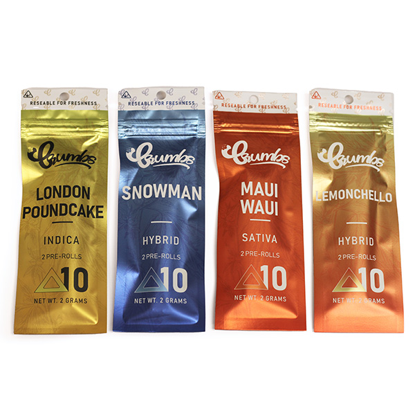 Crumbs By Flying Monkey Delta 10 Pre Roll Pack