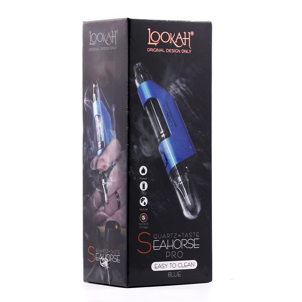Lookah Seahorse PRO Electric Nectar Collector & Dab Pen - Blu -SmokeDay
