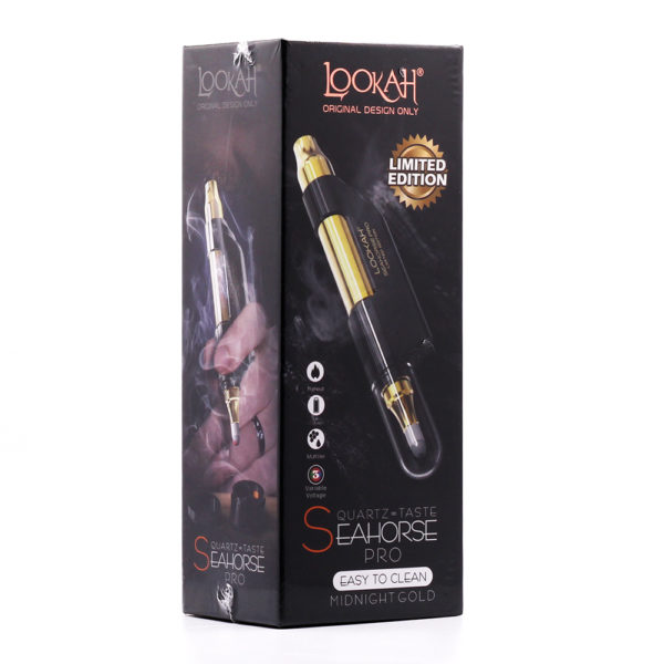 lookah seahorse pro midnight gold