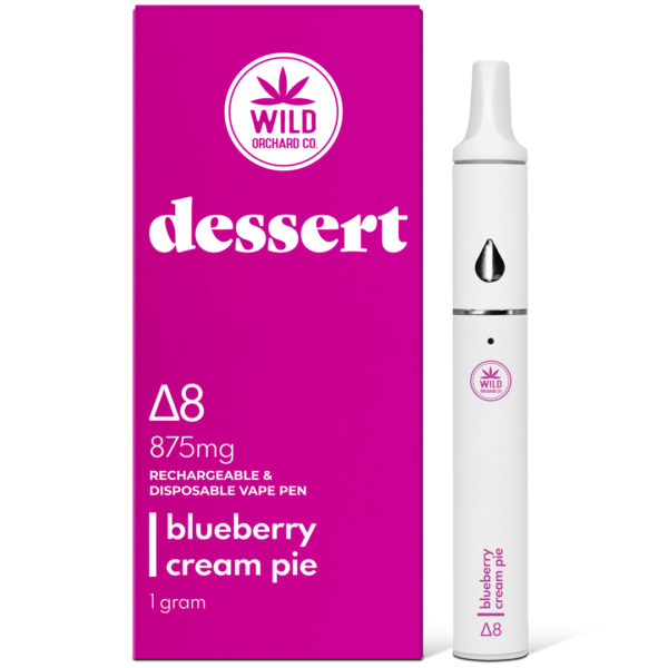 Wild Orchard Dessert 1 Gram Vape Blueberry Cream Pie Disposable wild orchard dessert 1 gram vape blueberry cream pie disposable