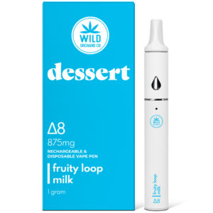 wild orchard dessert 1 gram vape fruity loop milk disposable