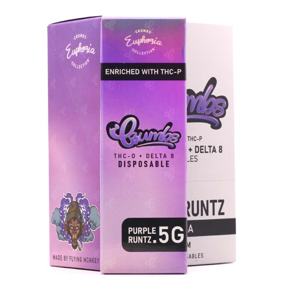 crumbs thco delta 8 disposable purple runtz