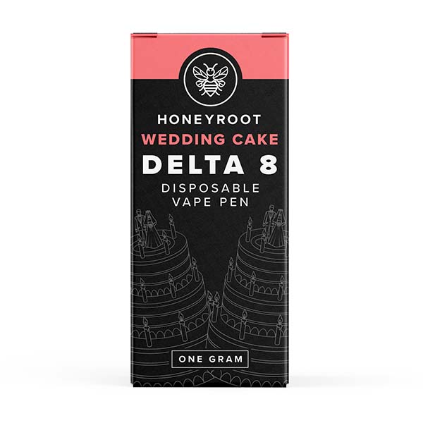 honeyroot wellness d8 disposable wedding cake