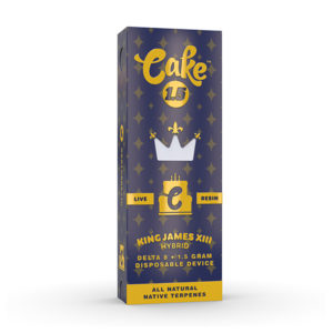 cake delta 8 live resin disposable king james xiii