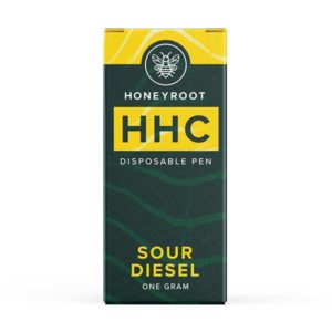 honeyroot hhc 1g disposable sour diesel