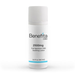 benefita cbd moisturizing lotion | 2500mg