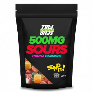 full send delta 8 gummies sour mixed flavor