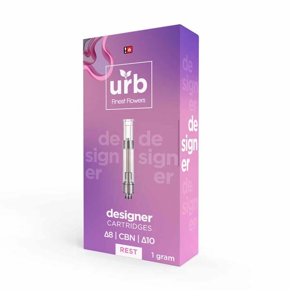 Urb Delta 8 Designer Cartridge - Rest Urb Delta 8 Designer Cartridge - Rest