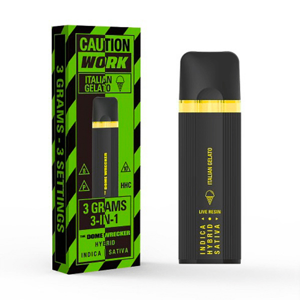 Work The Dome Wrecker 3 in 1 Disposable | 3 grams - Delta 8 Resellers