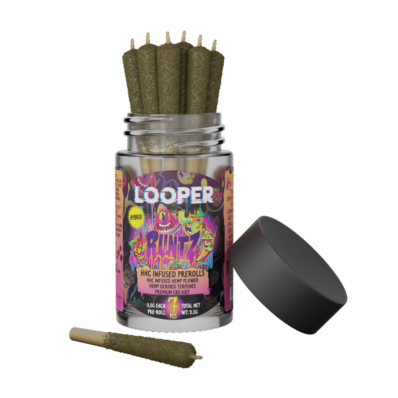 Looper Hhc Infused Pre Rolls 3 5g Delta 8 Resellers