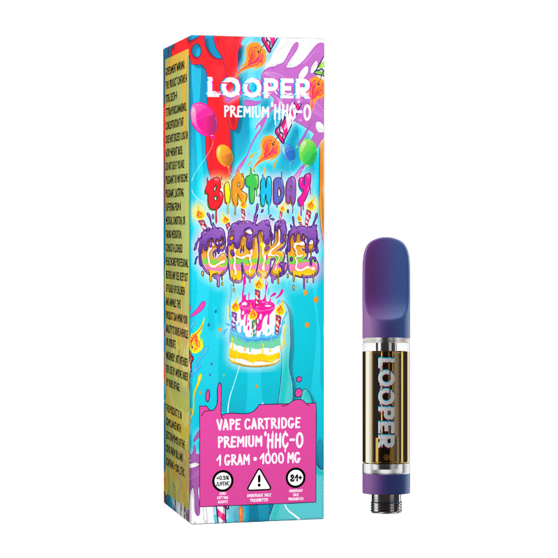 Looper Live Resin HHCO Cartridges 1g Delta 8 Resellers