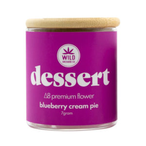 dessert flower blueberry cream pie 7g