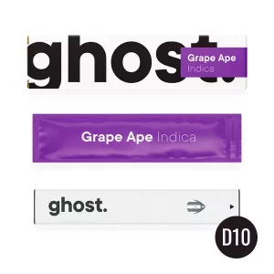 ghost hemp delta 10 disposable grape ape