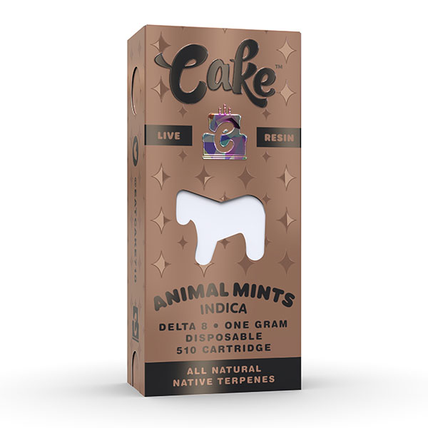 cake delta 8 live resin cartridge animal mints