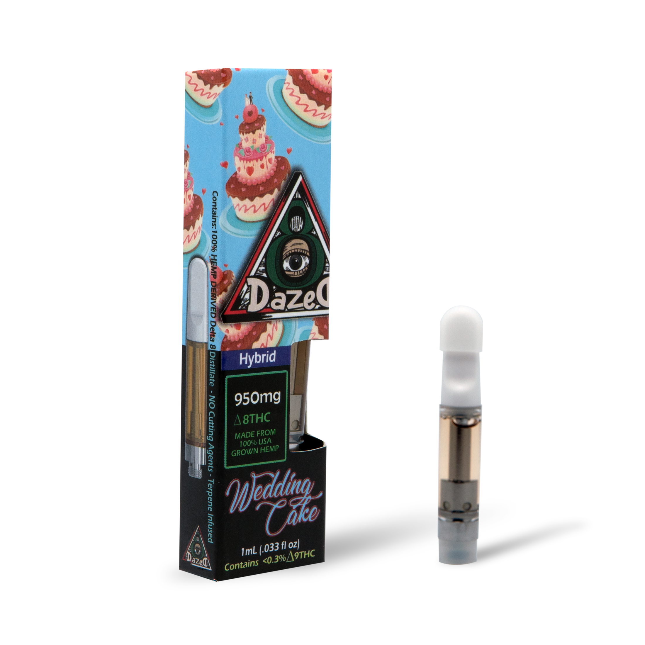 Dazed Delta-8 Cartridges | 1g | Delta 8 Resellers