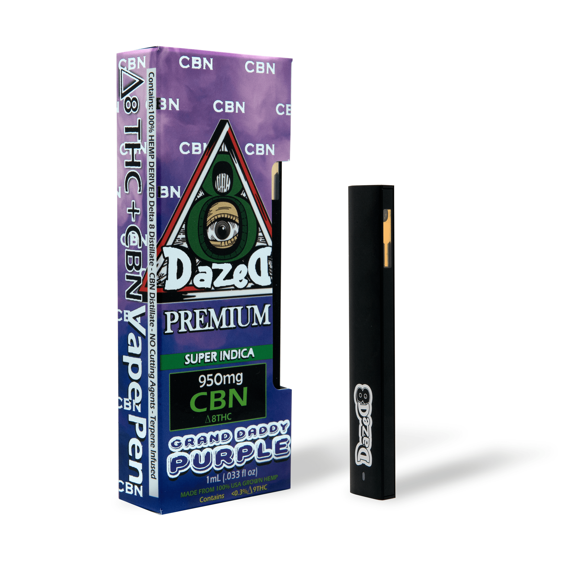 Dazed Delta-8 & CBN Disposable | 1g | Delta 8 Resellers