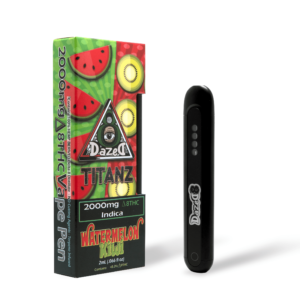 dazed8 disposables watermelon kiwi 2g delta 8 titanz disposable