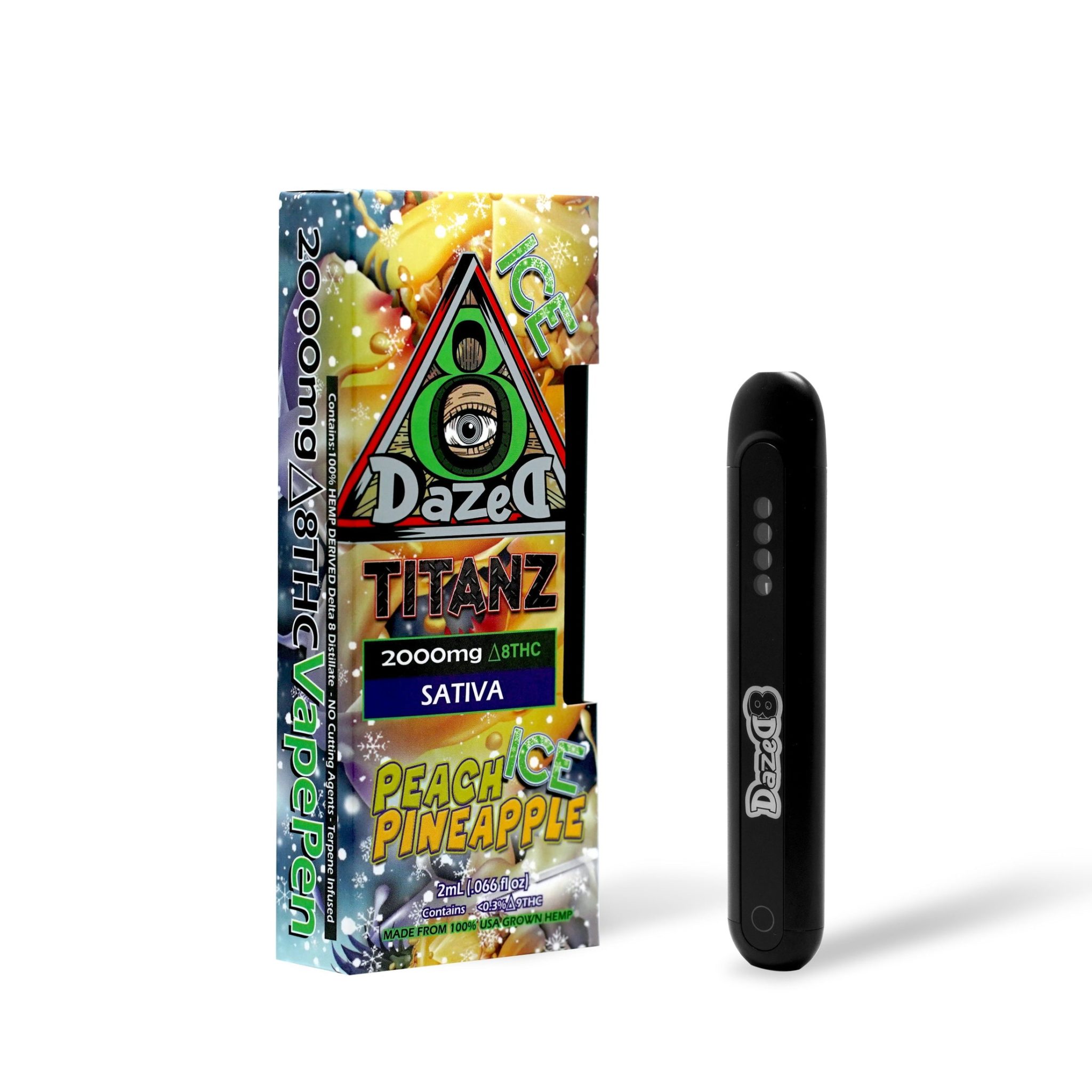 Dazed Delta 8 Titanz Disposable 2g Delta 8 Resellers