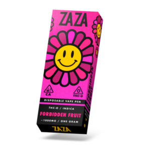 zaza thc o disposable vape forbidden fruit