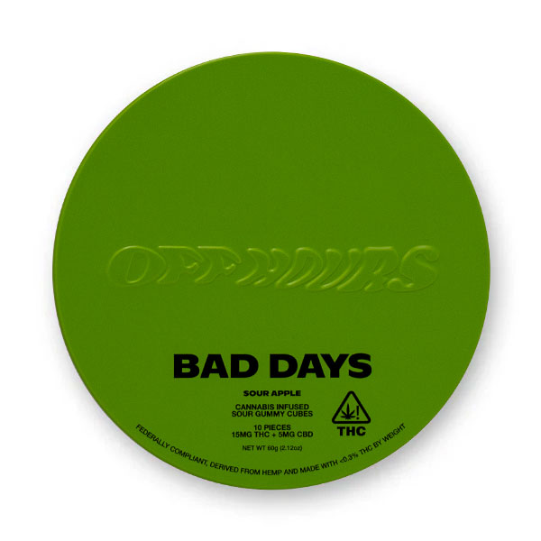 bad-days-off-hours-gummies-sour-apple bad days off hours gummies sour apple