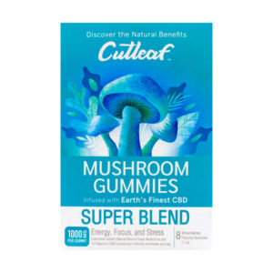 cutleaf mushroom gummies super blend