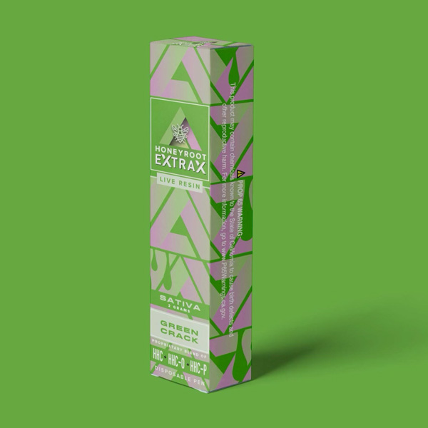 honeyroot extrax disposable vape green crack